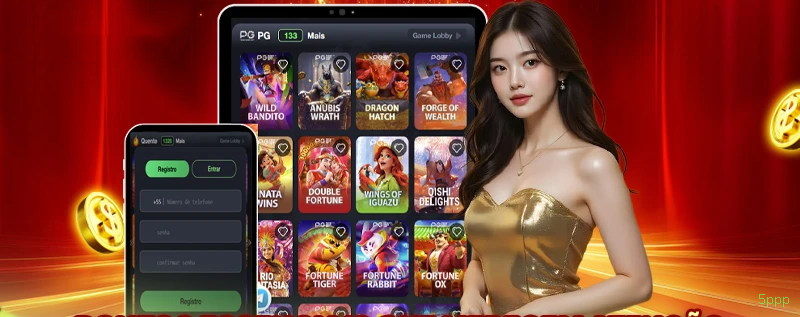 5ppp app de jogo para jogadores brasileiros